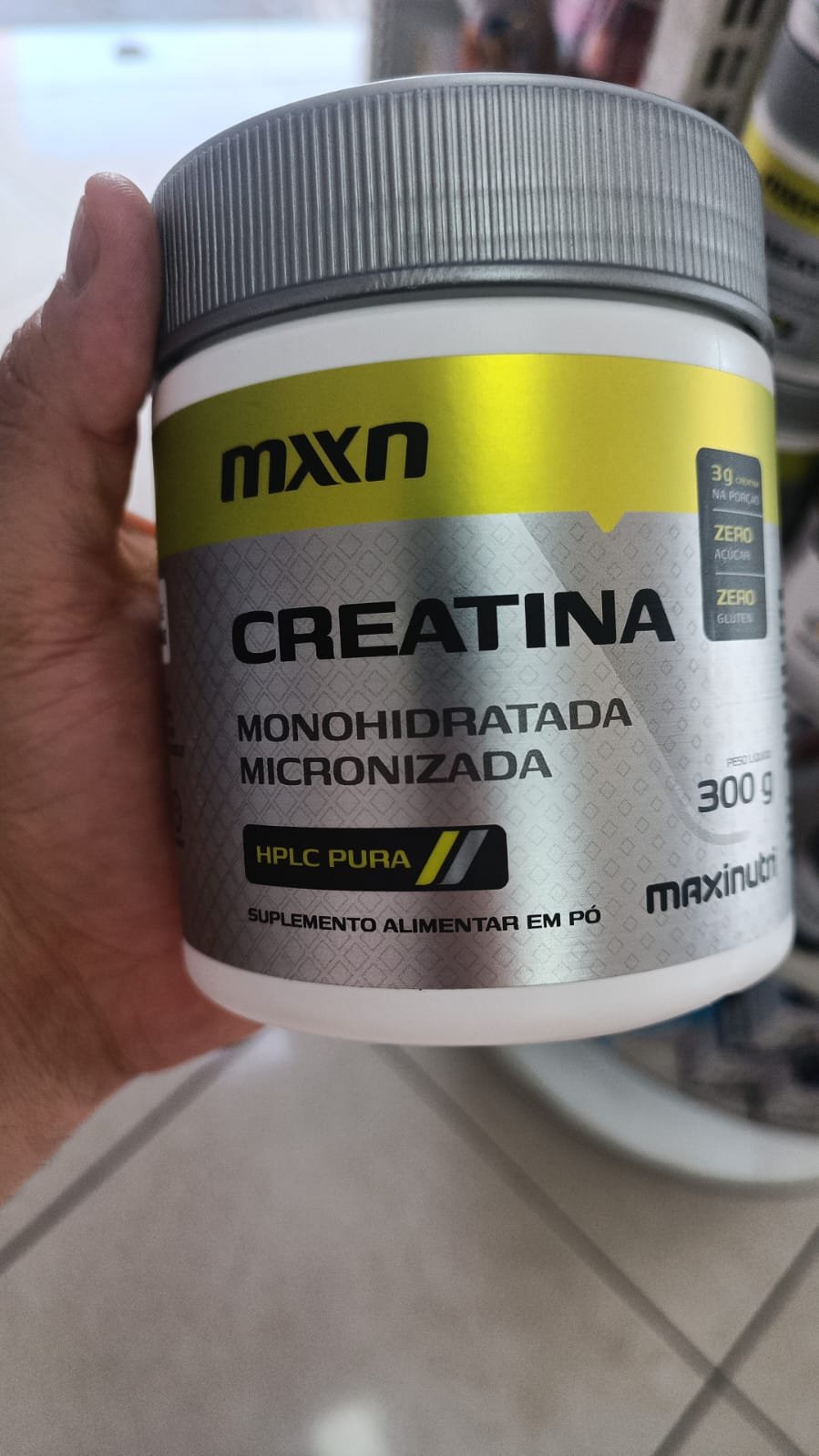 Imagem do Produto Creatina Monohidratada Micronizada 300g - Maxinutri
